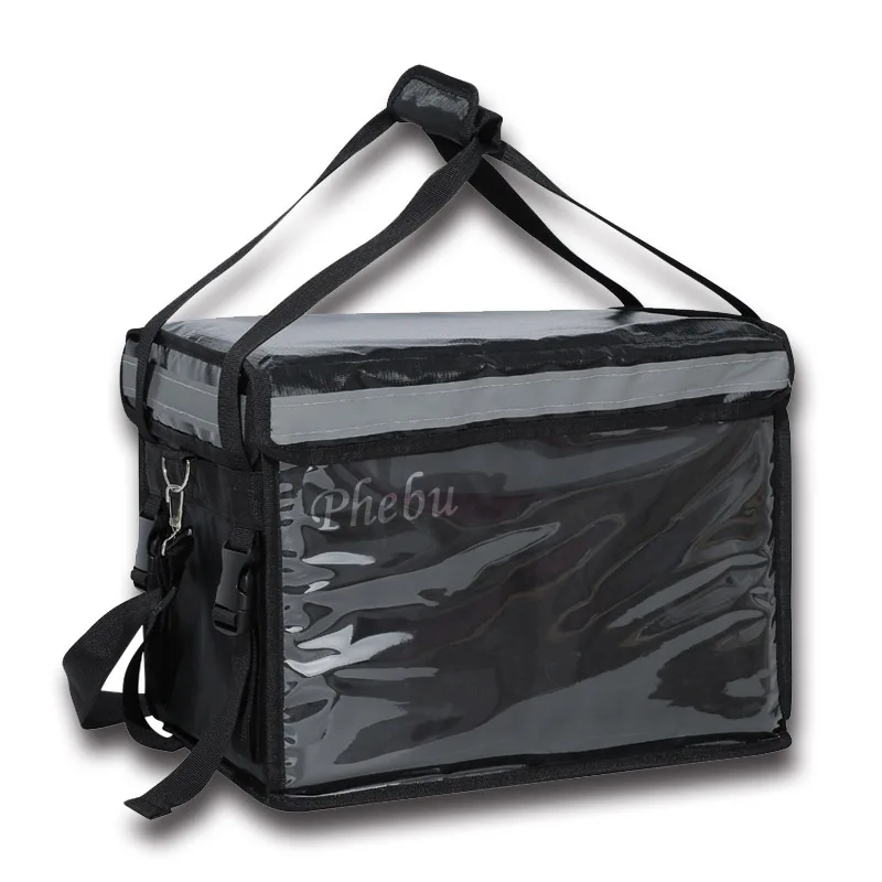 

Oxford Polyester 45L Insulated Fish Bag Thermal Food Delivery Cooler Bags, Custom color