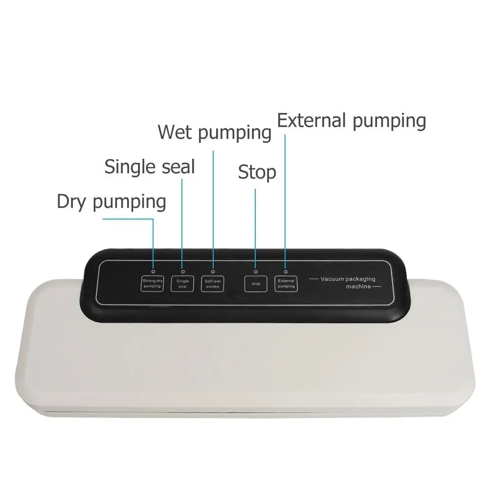 
2020 New Mini Food Sealer Vacuum Pump White Power Pcs Plastic Color Hand Weight Material Electric Origin 
