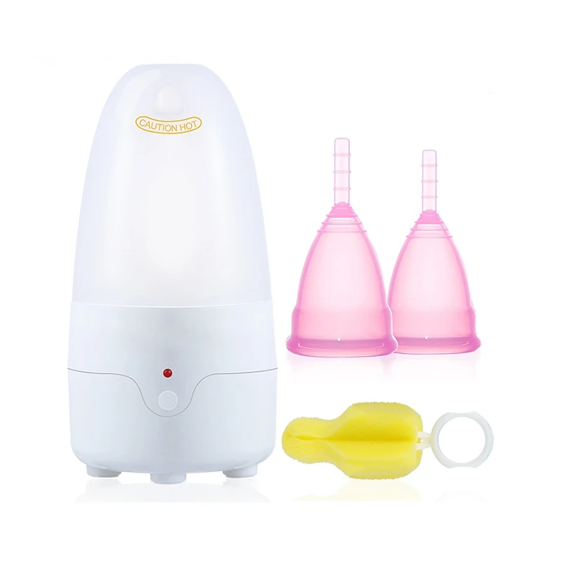

Eco -friendly Women Personal Care Steamer Cleaner Sanitizer High Temperature Steam Esterilizador Copa Menstrual Cup Sterilizer