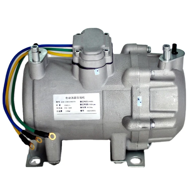 

outer controller auto dc 12v 24v electric scroll air conditioner compressor