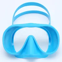 

Factory price new product professional anti fogging scuba diving equipment diving mask frameless