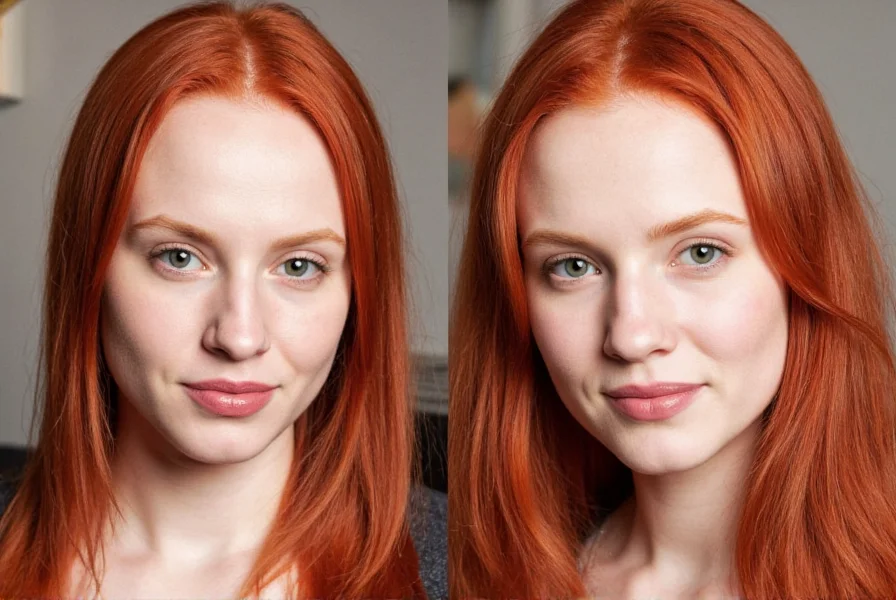 Global map showing regional preferences for ginger versus redhead terminology across English-speaking countries