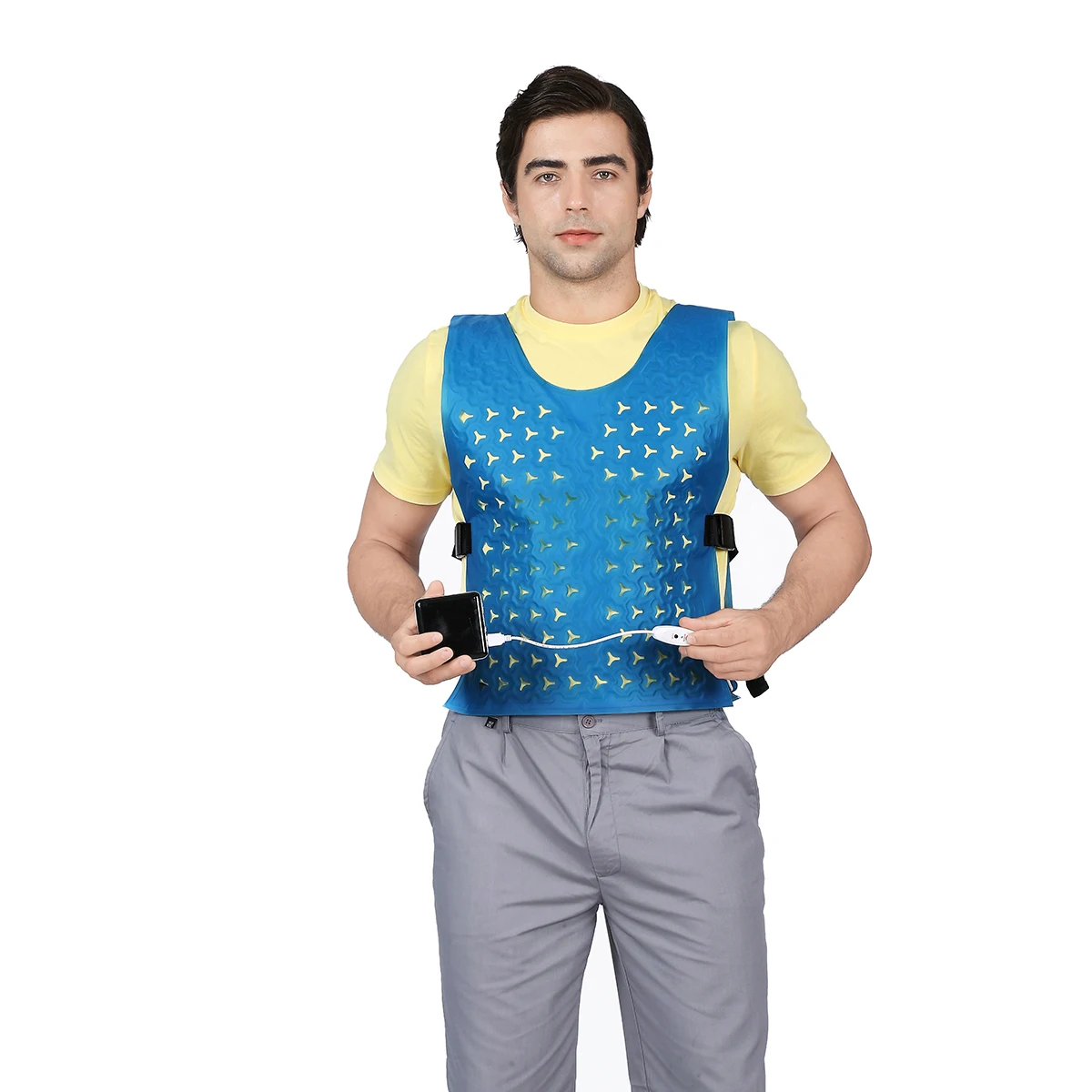 

Super Quality Temperature Adjustable 20-28 Celsius Ice Water Body Cooling Vest, air cooling vest