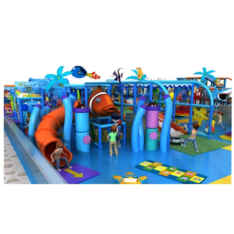 

CE certificated adventure children commercial funny soft play kids indoor playground equipment with ball pool donut slide