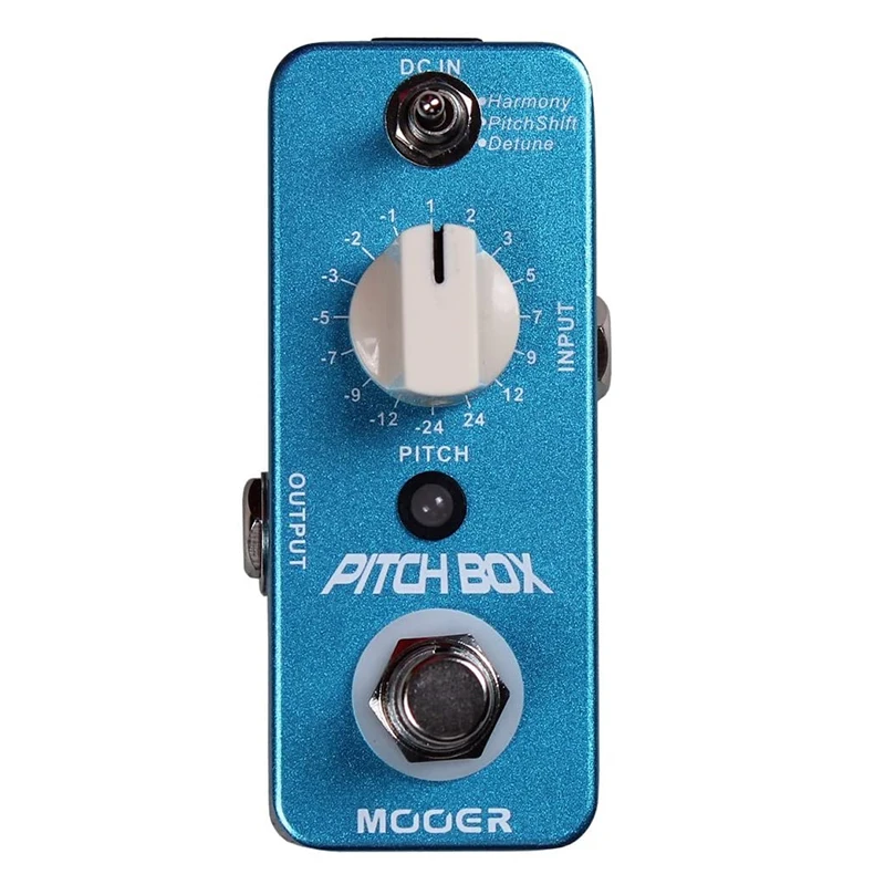 

MOOER Pitch Box Compact Effect Pedal Harmony Pitch Shifting Detune 3 Mode True Bypass Guitar Pedal