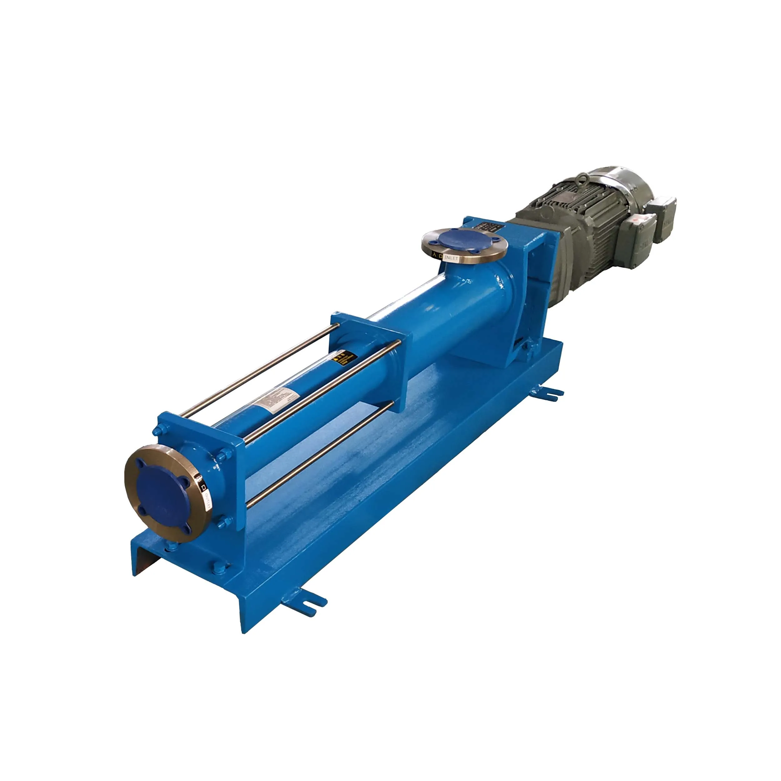 

China factory made equivalent NETZSCH sewage sludge progressive cavity screw pump for various liquids with solid contents