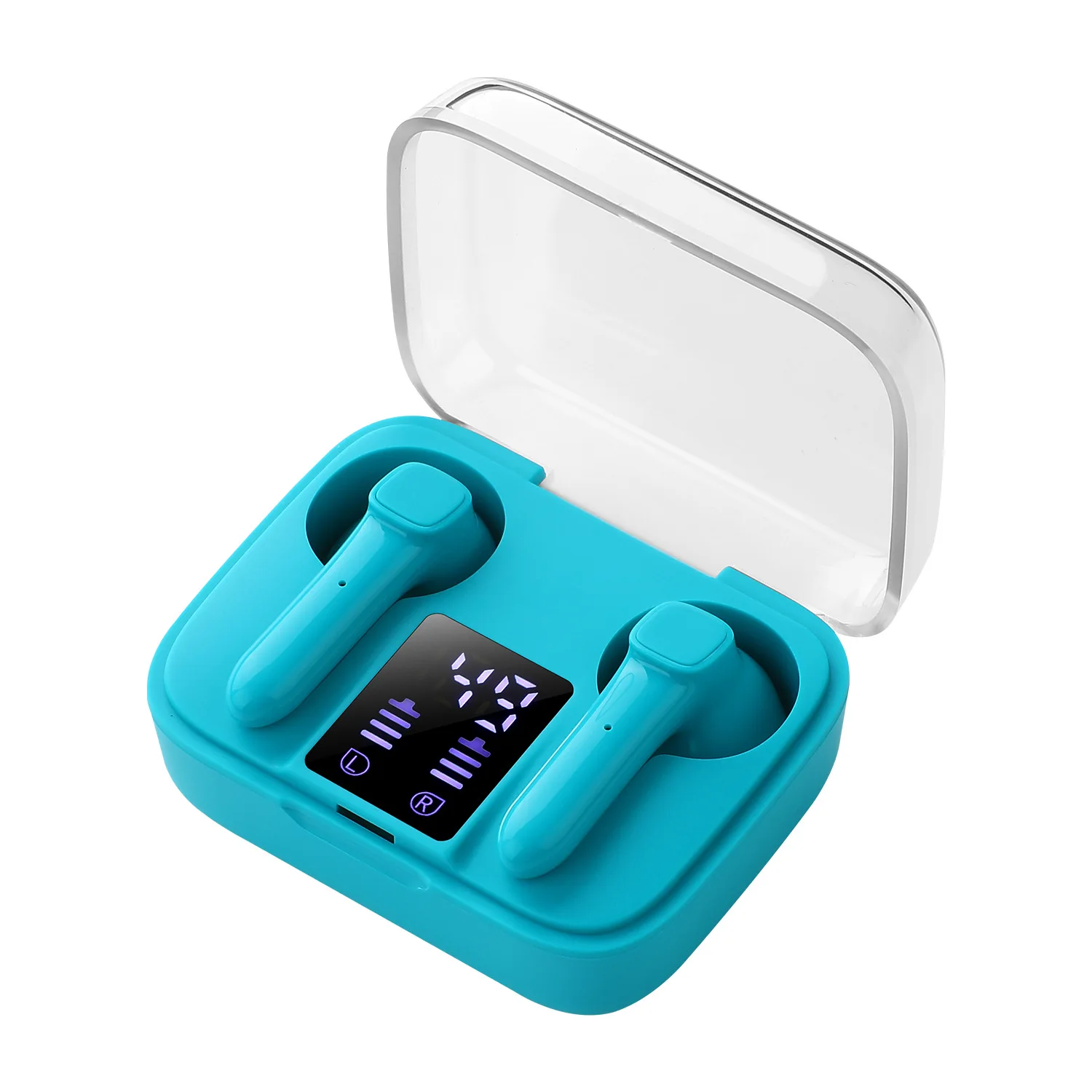 

go air true wireless hardcase hade phone earbuds handfree for mobile earbuds graphene tws