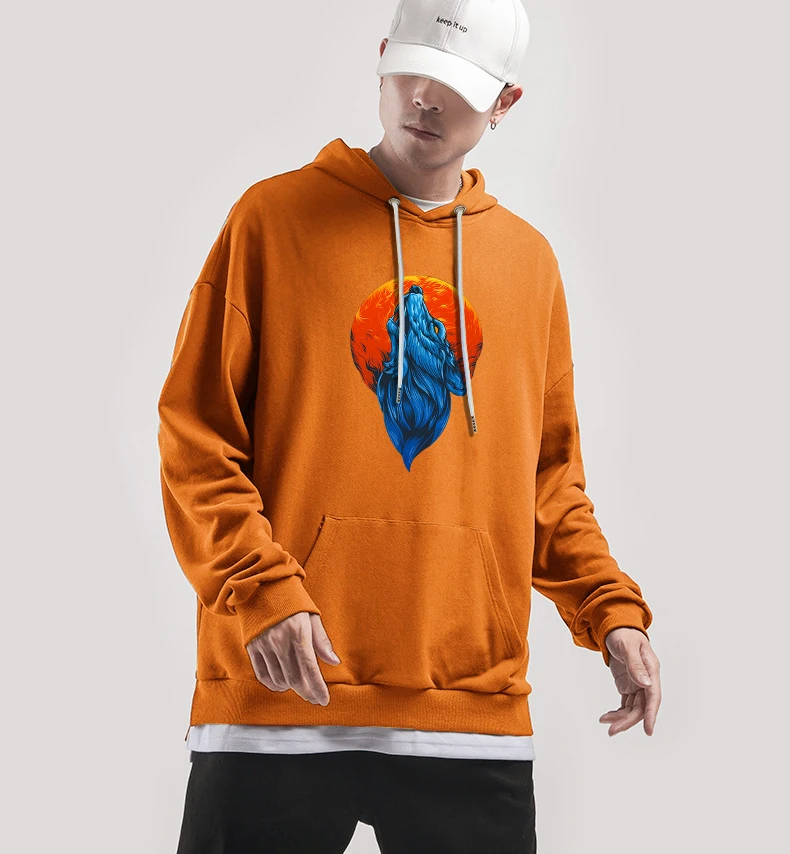 

plus size solid unisex pullover hoodies custom unisex plus size hoodie