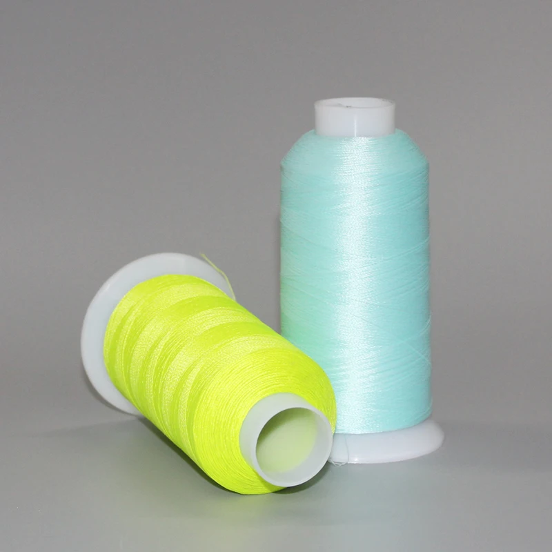 
Glow In The Dark 100%polyester Material Luminescent Yarn Embroidery Thread For Machine Sewing - Buy Luminescent Yarn,Glow In The 