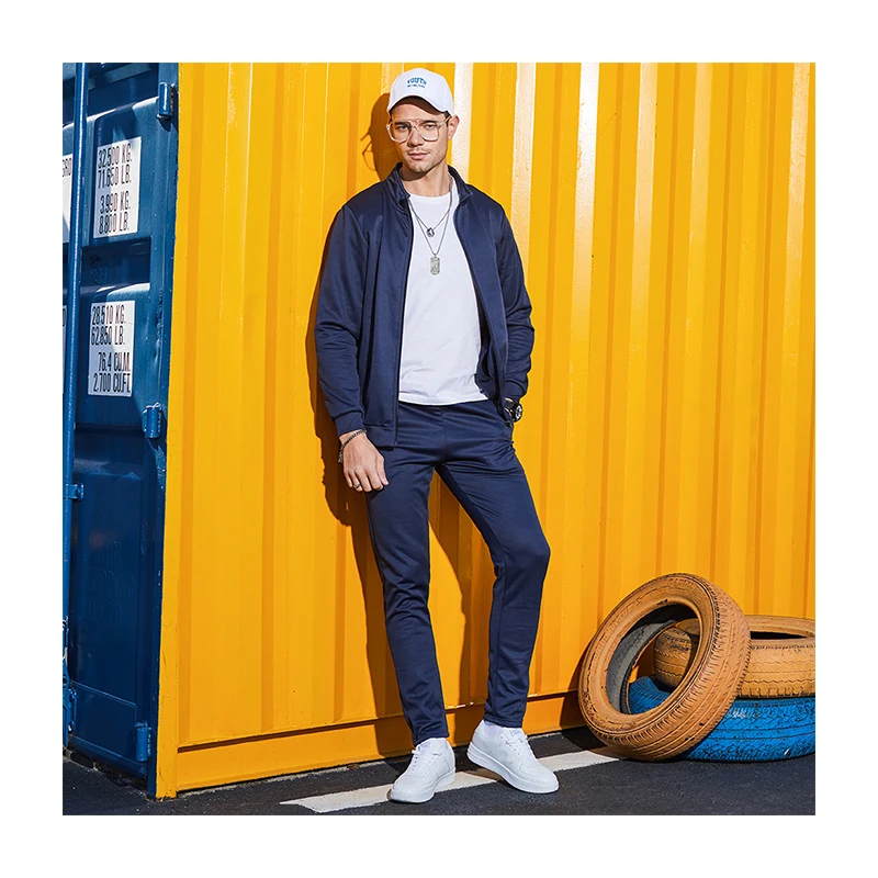 

Custom logo survetment homme mens tracksuit breathable outdoor man jogger clothing sportswear blank luxury men sweatsuit set