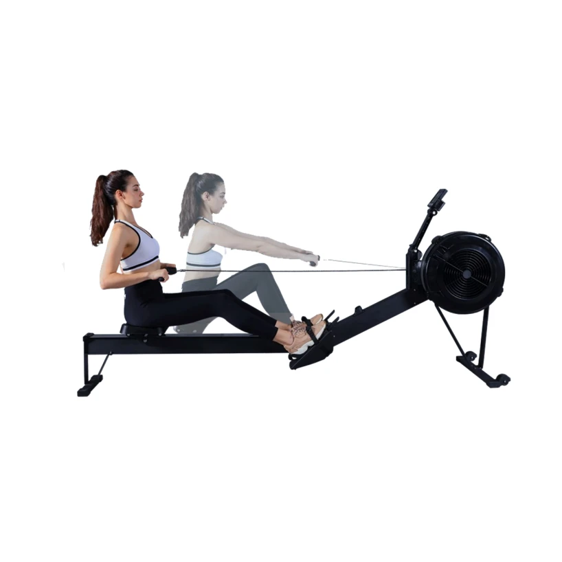 

Skyboard Cardio Workout Factory Direct Sale Exercise Steel Indoor Gym Fitness Air Rowing Machine, Black, white