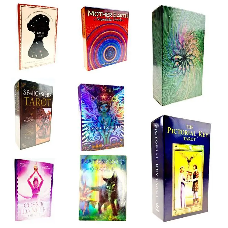 

Popularity The Heros Journey Dream Oracle-52 Pcs Color Box Coated Paper Tarot Peeper Bulk Tarot Card Set