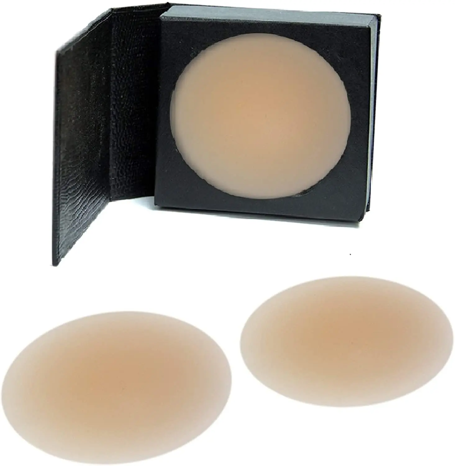 

New Design Adhesive or Non-adhesive Invisible Pure Silicone Nipple covers