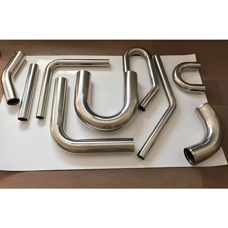 OEM 3 3.5 4 Inch Stainless Steel Exhaust Pipe Fittings 45 Degree Elbow Mandrel Bends