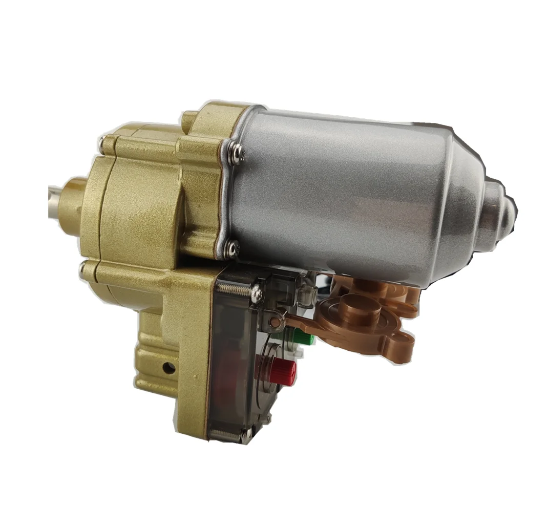 Greenhouse Film Wind Up Motor 24v Dc Winch Motor And Timer Controller