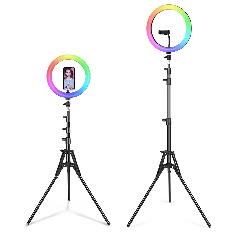 

10inch Video Live Light Usb Selfie Light 26cm RGB Ring Lamp Works With Phone