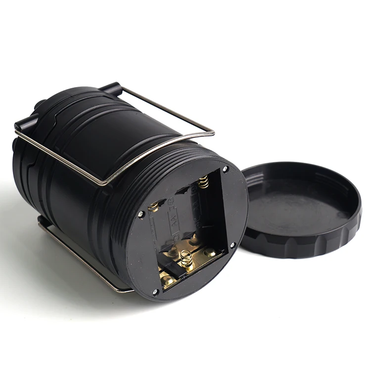 
Custom Portable Small Extendable Switch Tent Light 3AAA Dry Battery Outdoor Lamp 3x3W COB LED Mini Camping Lantern for Emergency 