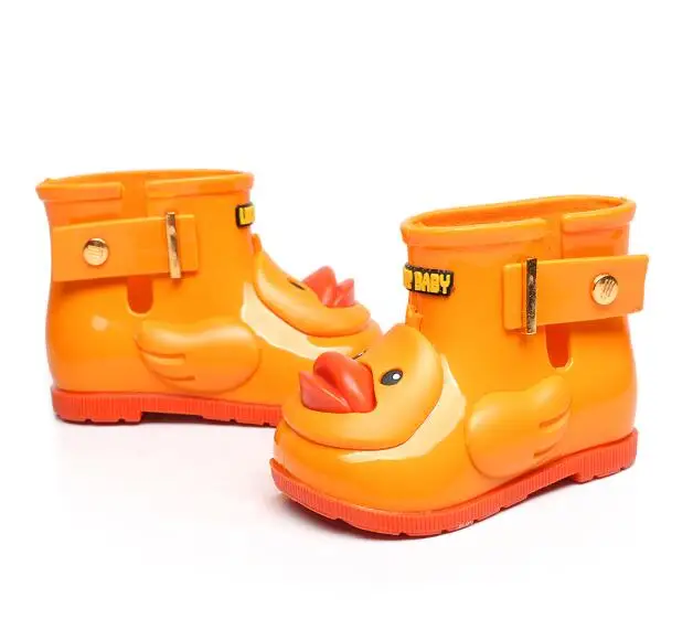 

2020091464 Soft Jelly Baby Sandals For Boy Girl Duck Rain Shoes