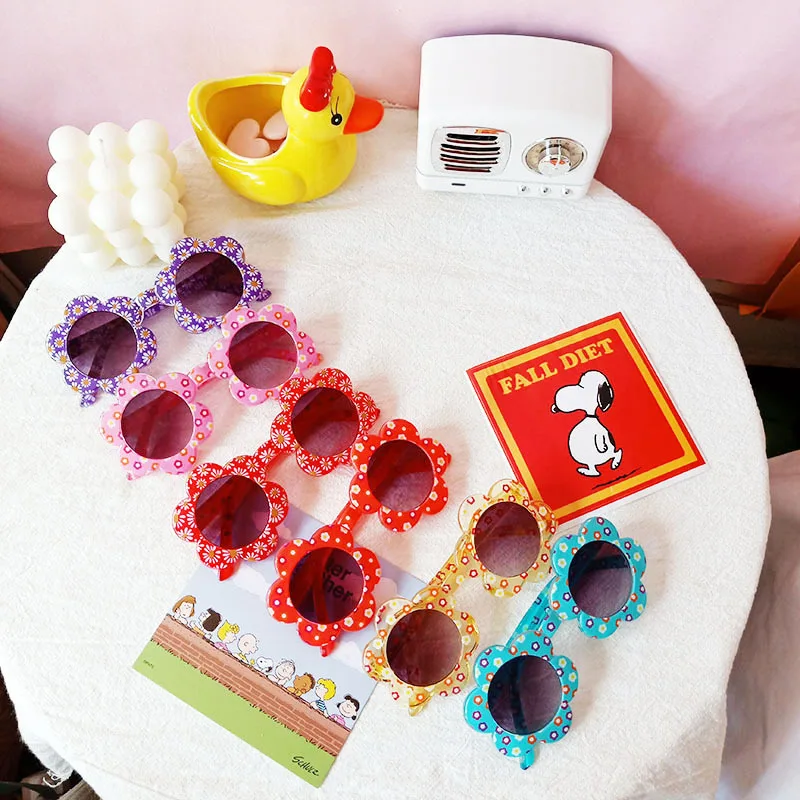 

classic pastoral style flowers girls baby shades sunglasses UV400