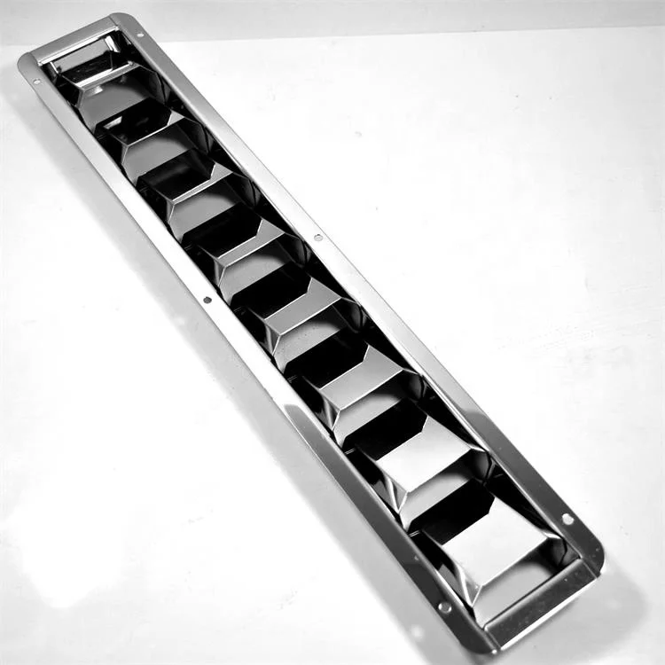 

Made of Stamped 304 Stainless Steel S.S LOUVERED VENT BOAT VENT BILGE 3 LOUVER STAINLESS STEEL MARINE