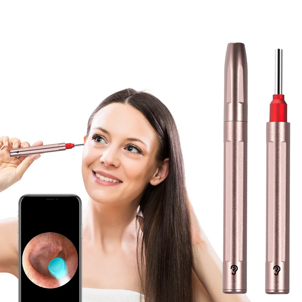 

2021 Hot Selling with 1080P FHD Camera, 6 Led Lights ear wax cleaner camera ear wax remover camera