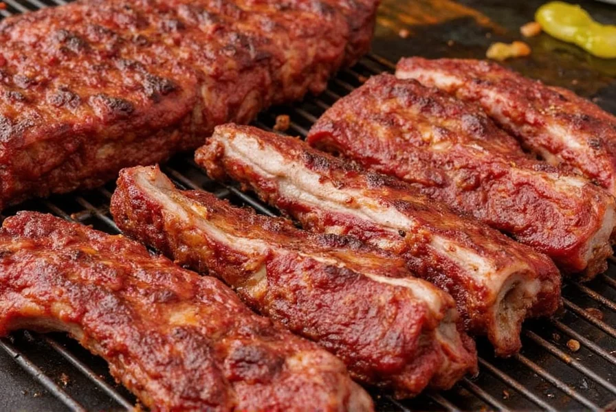 Cooking Rib Meat