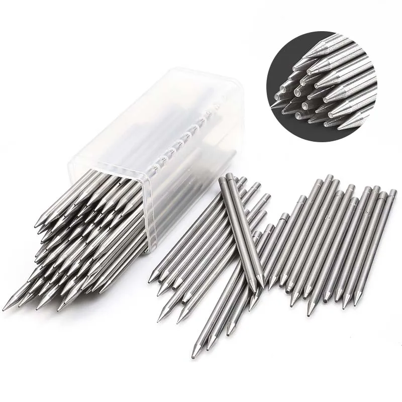 Strong Ostrich Jewelry Stone Setting Tools Kit and Equipment 100 Pcs Set Micro Diamond Rotary Jewelry Drill Bit Set