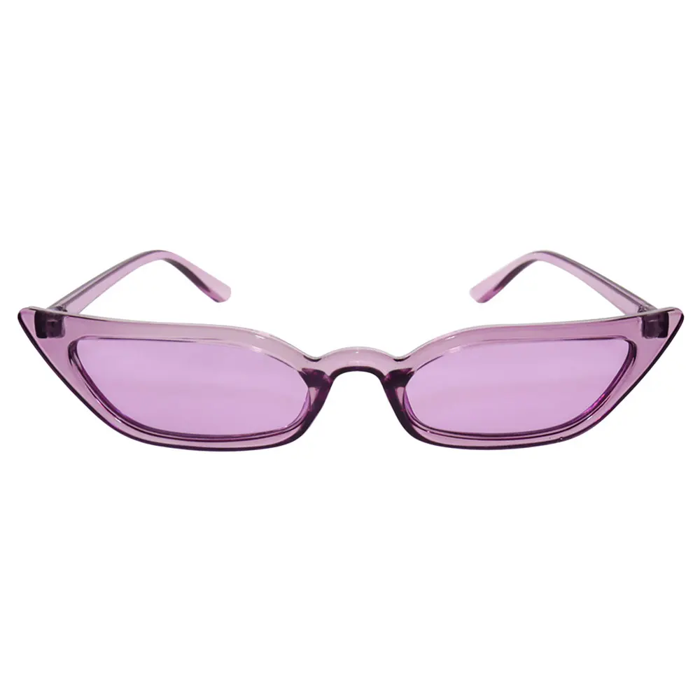 

Retro Small Frame UV400 Ladies Eyewear Purple Women Vintage Small Cat Eye Sunglasses, Purpe