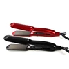New hair salon equipment constant temperature setting wet and dry dual-use nano titanium hair straightener flat iron