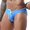 Nylon european size low waist swimwear micro bikini men beachwear