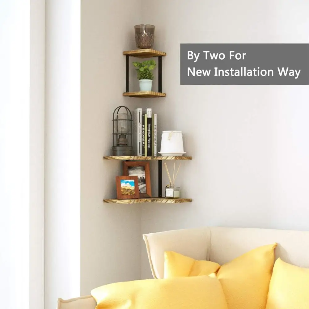 

Amazon's new country style corner stand for living room bedroom, Customized color