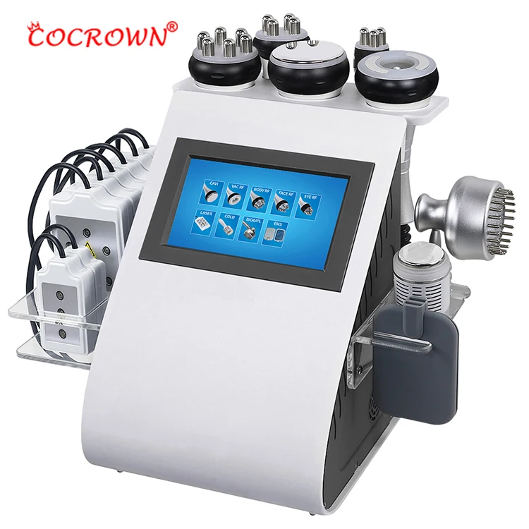 

best sellers 2020/2021 amazon 9 In 1 Multifunction Beauty Machine/ Lipolaser/ 40k Cavitation/ Vacuum/ Rf Slimming Beauty Machine