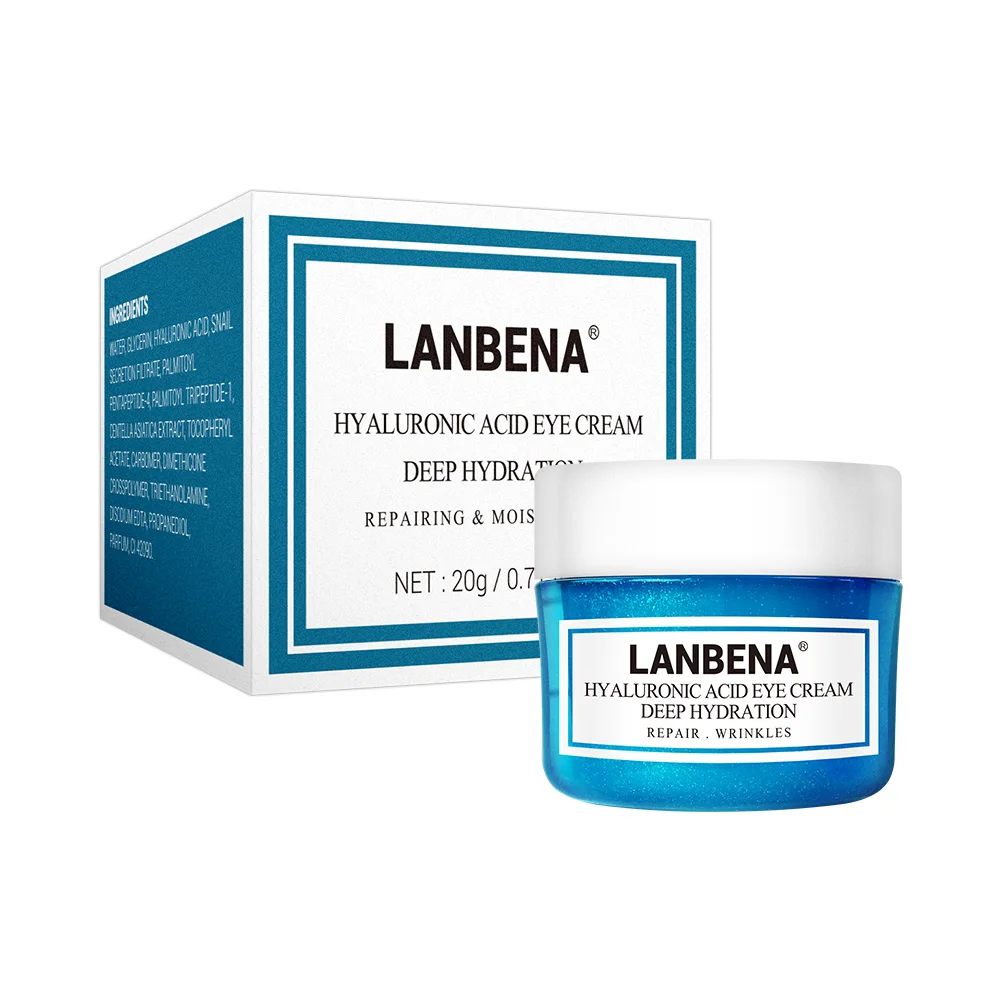 

LANBENA anti age eye cream hyaluronic acid moisturizing cream free shipping