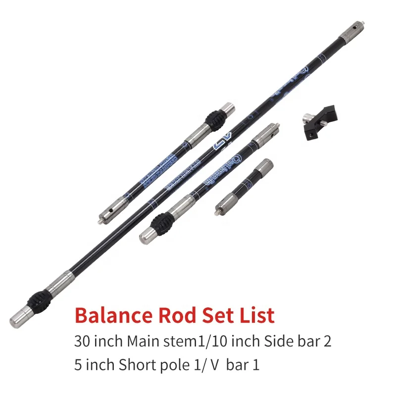 Spg Archery Balance Bar Set Compound Recurve Bow Stabilizer Weight