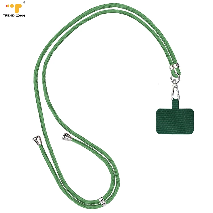 

Crossbody Universal Phone Holder Straps Lanyard Tab Patches Detachable Fabric Patch Cord
