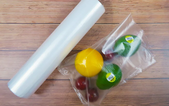 Degradable transparent reusable bag food storage bags for food