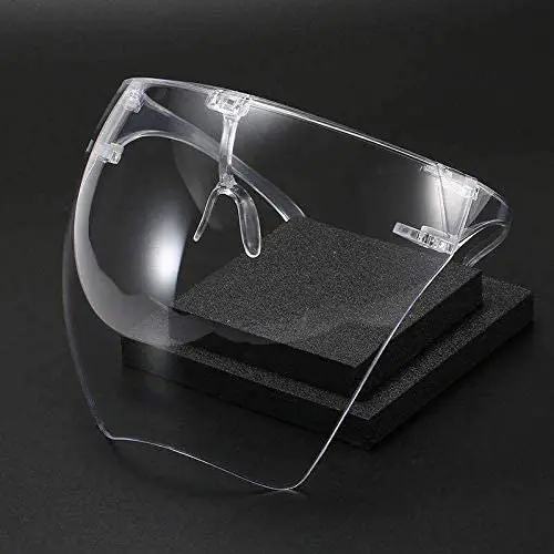 

Eye Protection Glasses Transparent One Piece Oversized Sunglasses Factory Anti Fog Mirrored Face Shied, Candy color
