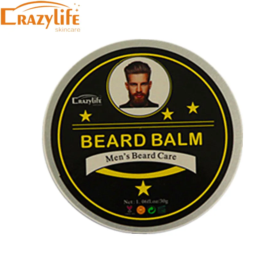 

Natural Care Moisturizing Conditioner Beard Balm Smooth Beard Growth Organic Moustache Wax Styling Universal