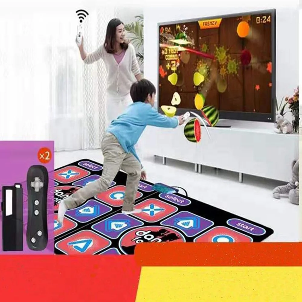 
Body Slimming Relax Massage New dance pad Wireless Non-Slip Dancing Step Dance Game Mat Pad 