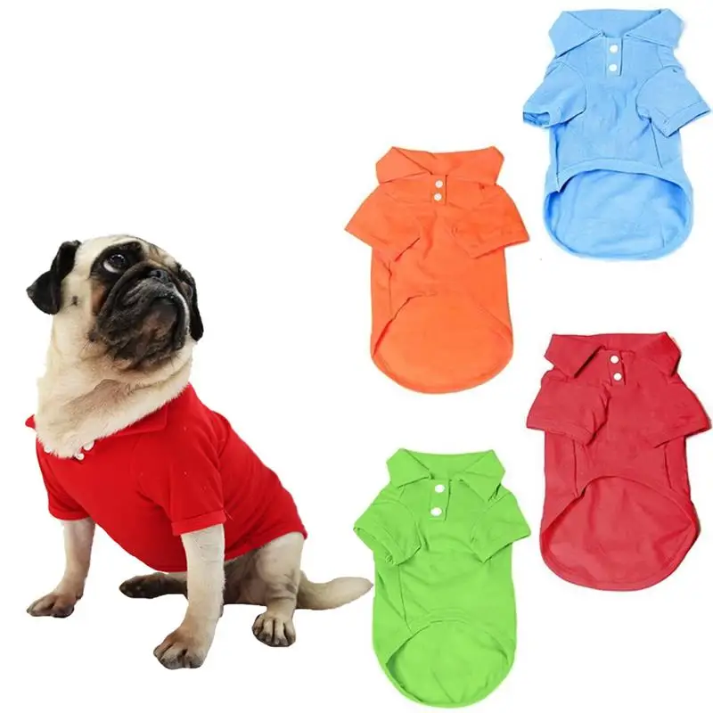 

Al Por Mayor Ropa Para Perros Big Dog Clothes Ropa Para Perro Roupa Pet Apparel Sublimation Designer Luxury Dog Polo Shirt