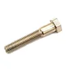 CNC machining SUS stainless steel hex 2/3 coarse thread OEM screw long history machining