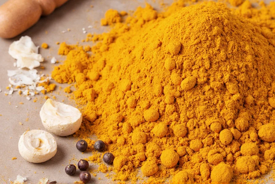 Turmeric supplement with black pepper and healthy fats to enhance absorption