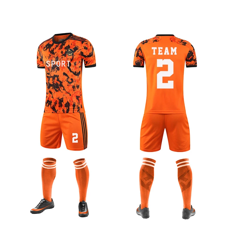 

2022 Best Price sublimation Custom Sports jersey no brand Football Shirt print numbers and letters Soccer Jersey, Custom color