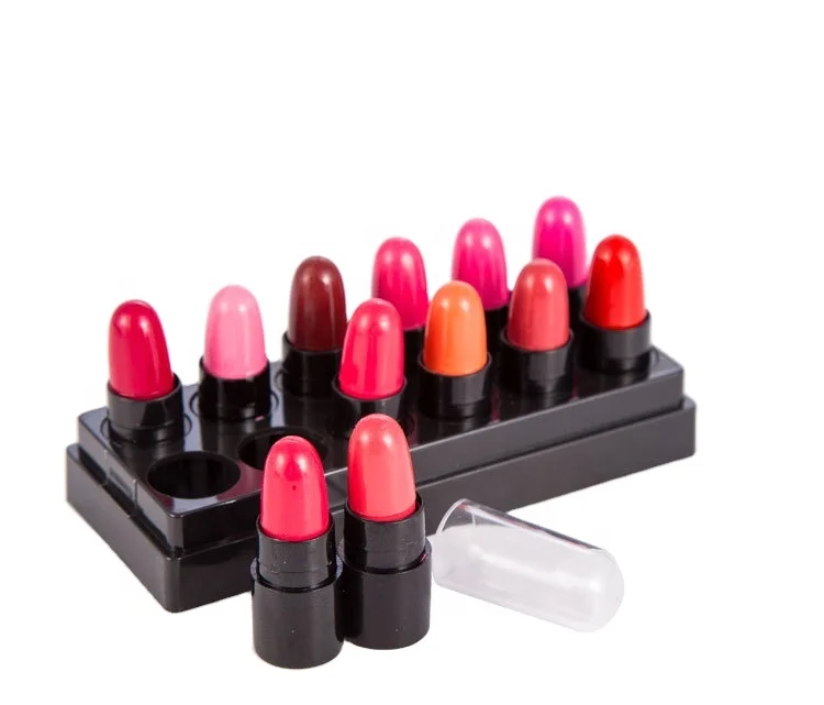 

Natural Moisturizing Lips 24 Hours Waterproof Long Lasting Formula Fashion12 colors Smooth Matte Lipstick Set For Lips Beauty