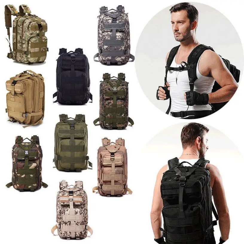 

O172 Combat Rucksack Trekking Camouflage Army Trekking Bag Hiking Outdoor Bag Tactical Camping Military Backpacks