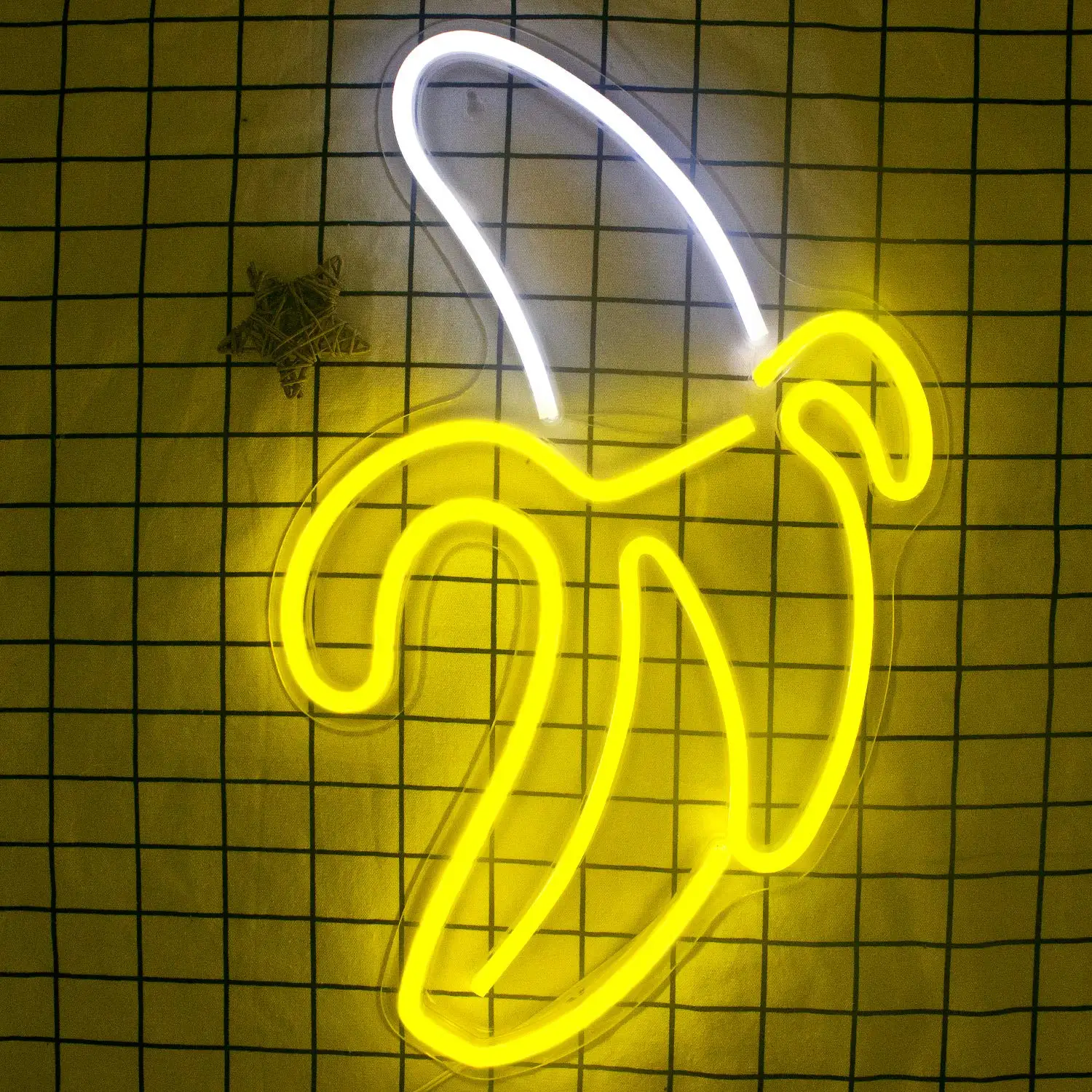 Banana Shaped Neon Signs LED Neon Lights Art Wall Decorative USB Lights