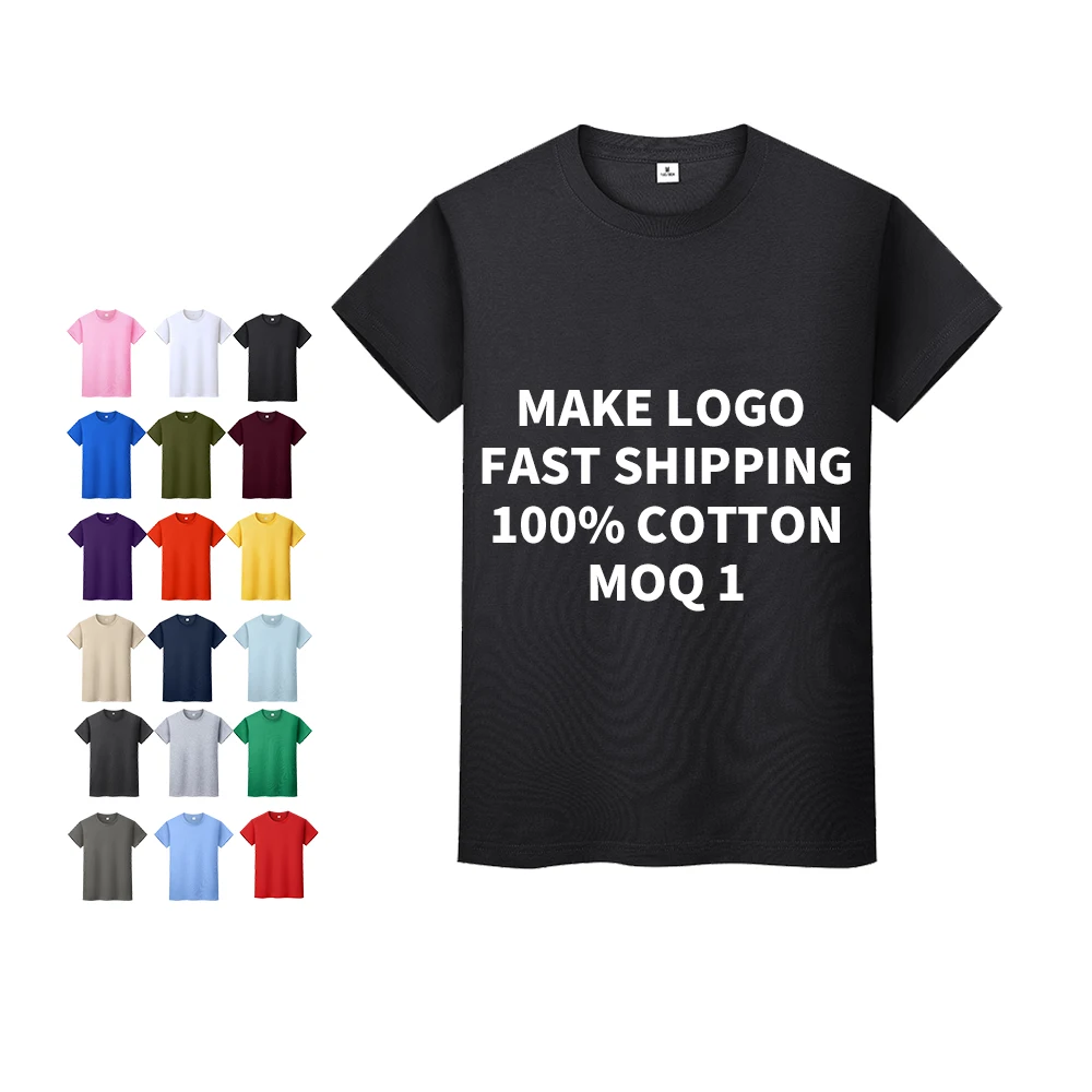 

2021 new plus size shirts custom logo t shirts in bulk t-shirt man