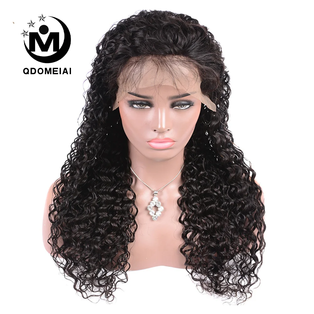 

HD 13*6 Frontal Lace Human Hair Water Wave with baby hair Women Wholesale Brazilian Virgin Hair Lace Front Wig for Black Women