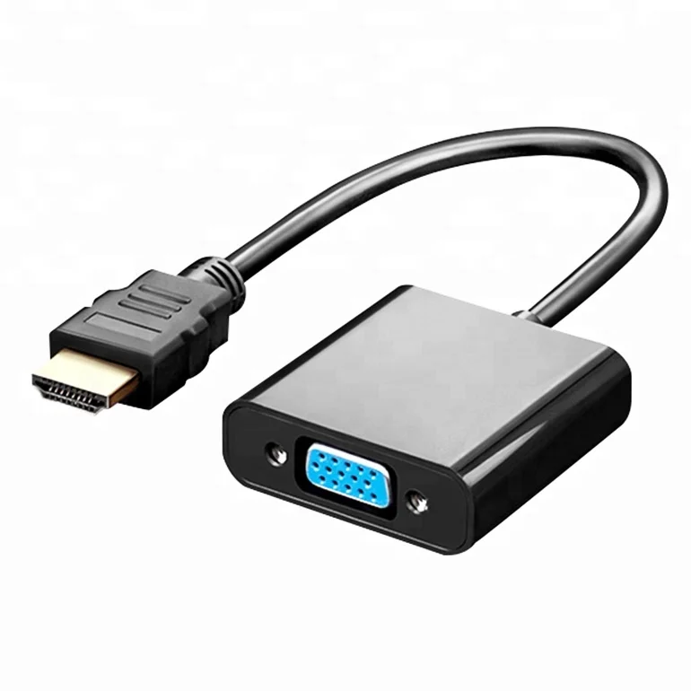 Adaptador de HDMI a VGA 1080P HDMI macho a VGA precio de f&aacute;brica convertidor adaptador - ANKUX Tech Co., Ltd