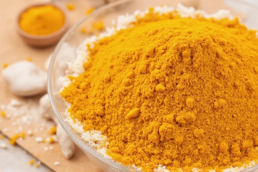 Turmeric root and powder showing natural anti-inflammatory properties